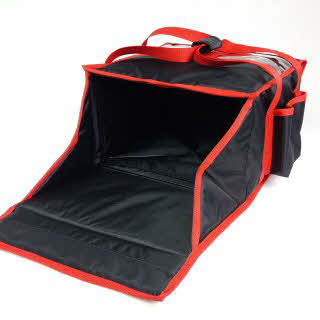 t4s (nylon) frame open zwart rood 25proc